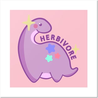 Kawaii Herbivore Posters and Art